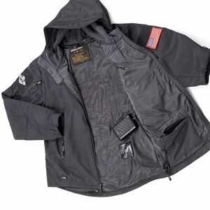 Men's Tactical Field Jacket in Black